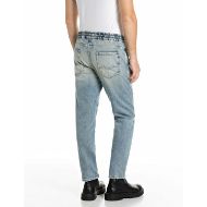 Picture of REPLAY MEN'S LANNY SLIM-FIT COMFORT DENIM JEANS LIGHT BLUE 3