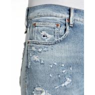 Picture of REPLAY MEN'S AIDEEN STRAIGHT-FIT COMFORT BLUE DENIM JEANS LIGHT BLUE 7