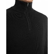 Picture of REPLAY MEN'S ZIP COLLAR COTTON SWEATER BLACK 3