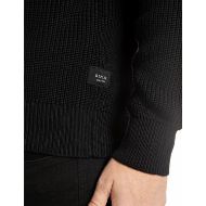 Picture of REPLAY MEN'S ZIP COLLAR COTTON SWEATER BLACK 4