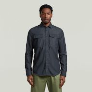 Picture of G-STAR MEN'S MARINE SLIM SHIRT IN RINSED 1