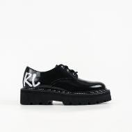 Снимка на KARL LAGERFELD ДАМСКИ ОБУВКИ KYLA BRUSH LOGO SHOES BLACK 1