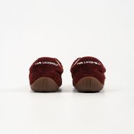 Снимка на KARL LAGERFELD ДАМСКИ СПОРТНИ ОБУВКИ ALTIA SIGNIA PATCH EMBROIDERED SNEAKERS BURGUNDY 5