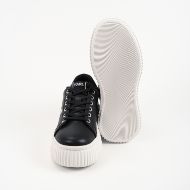 Снимка на KARL LAGERFELD ДАМСКИ СПОРТНИ ОБУВКИ KREEPER PEARL SIGNIA LOW LACE SNEAKERS BLACK 2