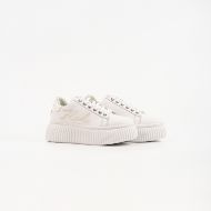 Снимка на KARL LAGERFELD ДАМСКИ СПОРТНИ ОБУВКИ KREEPER PEARL SIGNIA LOW LACE SNEAKERS WHITE 4