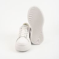 Снимка на KARL LAGERFELD ДАМСКИ СПОРТНИ ОБУВКИ KREEPER PEARL SIGNIA LOW LACE SNEAKERS WHITE 2