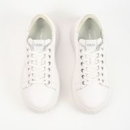 Снимка на KARL LAGERFELD ДАМСКИ СПОРТНИ ОБУВКИ KREEPER PEARL SIGNIA LOW LACE SNEAKERS WHITE 3