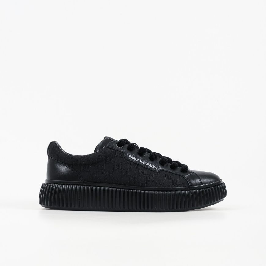 Снимка на KARL LAGERFELD МЪЖКИ СПОРТНИ ОБУВКИ KAPRIKA WOVEN MONOGRAM SHOES BLACK