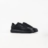 Picture of KARL LAGERFELD MEN'S KAPRI MENS MONOGRAM RPT LOW SNEAKERS BLACK 4