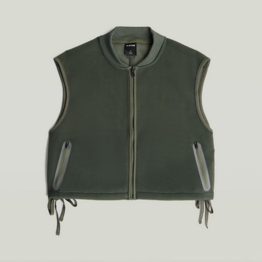 Picture of G-STAR WOMEN'S MESHY BINDING VEST IN ORPHUS