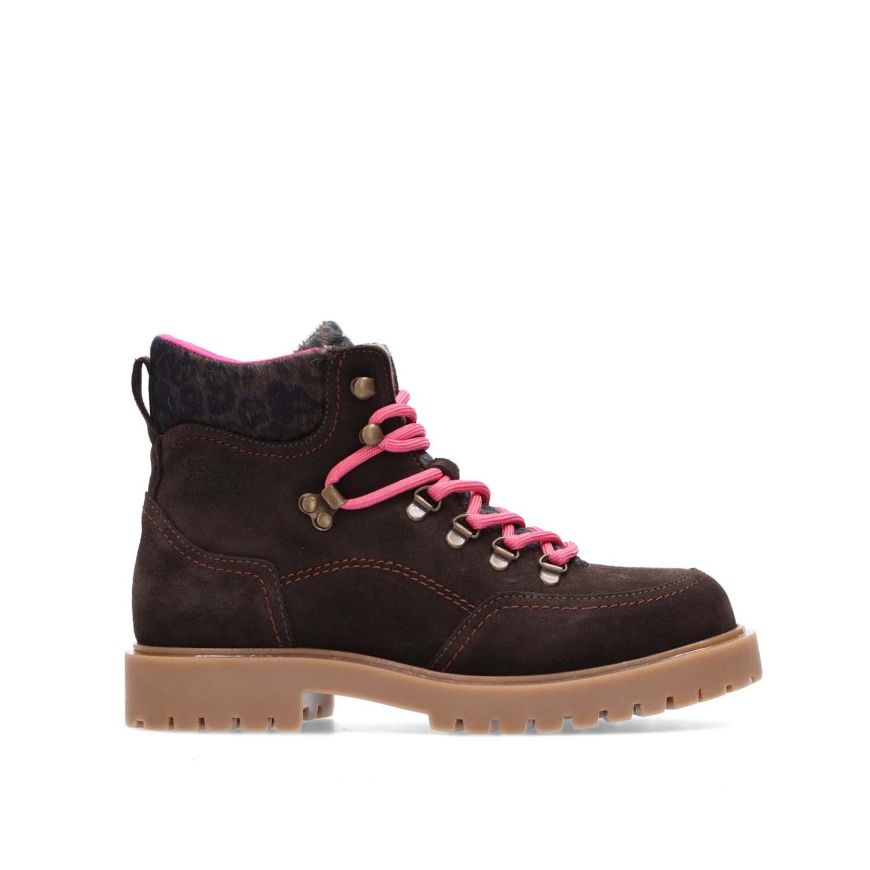 Picture of SCOTCH&SODA WOMEN'S TOBY BOOTS DARK BROWN