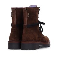 Picture of SCOTCH&SODA WOMEN'S BETTIE LACE-UP BOOTS DARK BROWN 5
