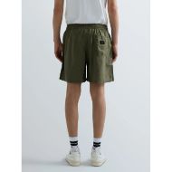 Picture of REPLAY MEN'S SWIMMING LINEN TRUNKS KHAKI 2