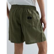 Picture of REPLAY MEN'S SWIMMING LINEN TRUNKS KHAKI 3