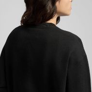 Снимка на REPLAY ДАМСКИ СУИТШЪРТ BOXY-FIT R LOGO FLEECE SWEATSHIRT BLACK 4
