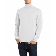 Снимка на REPLAY МЪЖКИ ПУЛОВЕР TURTLE-NECK COTTON CACHEMIRE SWEATER NATURAL WHITE 1
