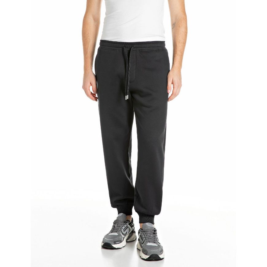 Снимка на REPLAY МЪЖКИ ПАНТАЛОН R LOGO REGULAR TERRY JOGGERS VULCAN