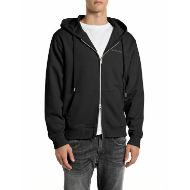 Снимка на REPLAY МЪЖКИ СУИТШЪРТ TERRY FLEECE ZIPPED HOODIE WITH LETTERING BLACK 1