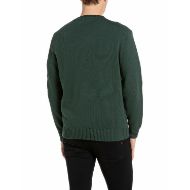 Снимка на REPLAY МЪЖКИ ПУЛОВЕР CREW-NECK COTTON BASIC SWEATER PONDEROSA PINE 2