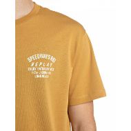 Снимка на REPLAY МЪЖКА БЛУЗА SPEEDWAYS R81 COTTON T-SHIRT HONEY MUSTARD 5