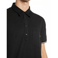 Снимка на REPLAY МЪЖКА БЛУЗА STRETCH PIQUÉ POLO-SHIRT WITH R EMBROIDERY AND POCKET BLACK 3