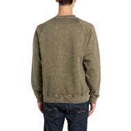 Снимка на REPLAY МЪЖКИ СУИТШЪРТ ACID WASH SWEATSHIRT WITH LETTERING AND RAGLAN SLEEVES IVY GREEN 2
