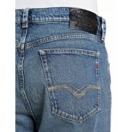 Picture of REPLAY MEN'S BWAII RELAXED-FIT RED CAST COMFORT DENIM JEANS MEDIUM BLUE 8