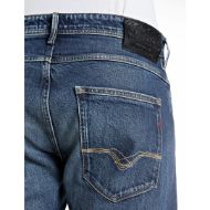 Picture of REPLAY MEN'S WILLBI REGULAR-FIT RED CAST INDIGO COMFORT DENIM JEANS DARK BLUE 8