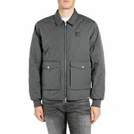 Снимка на REPLAY МЪЖКО ЯКЕ POLY NYLON RIPSTOP SHIRT JACKET ANTHRACITE 1