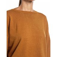 Picture of REPLAY WOMEN'S OVERSIZED VISCOSE BLEND SWEATER GOLDEN BROWN 3