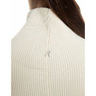 Снимка на REPLAY ДАМСКИ ПУЛОВЕР VISCOSE BLEND HIGH NECK SWEATER WHITE ASPARAGUS 5