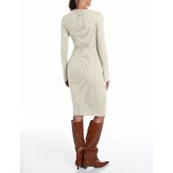 Снимка на REPLAY ДАМСКА РОКЛЯ SLIM VISCOSE BLEND KNITTED DRESS WHITE ASPARAGUS 2