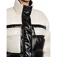 Снимка на REPLAY ДАМСКО ЯКЕ CROPPED RELAXED NYLON JACKET BLACK/EGGNOG 3