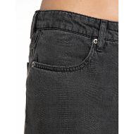 Picture of REPLAY WOMEN'S COTTON/TENCELL BLACK DENIM SKIRT DARK GREY 6