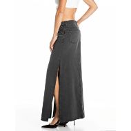 Picture of REPLAY WOMEN'S COTTON/TENCELL BLACK DENIM SKIRT DARK GREY 3