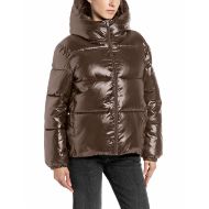 Снимка на REPLAY ДАМСКО ЯКЕ PEARL NYLON PADDED JACKET WITH HOOD PINECONE 1