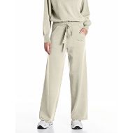 Picture of REPLAY WOMEN'S VISCOSE-BLEND REGULAR-FIT JOGGERS WHITE ASPARAGUS 1