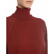 Picture of REPLAY WOMEN'S OVERSIZED TURTLE-NECK VISCOSE-BLEND SWEATER FIRED BRICK 3