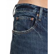 Picture of REPLAY WOMEN'S JANIE BARREL-FIT RECYCLED DENIM JEANS DARK BLUE 7