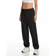 Снимка на REPLAY ДАМСКИ ПАНТАЛОН BOYFRIEND-FIT LIGHT TERRY JOGGERS BLACK 1