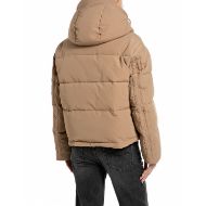 Снимка на REPLAY ДАМСКО ЯКЕ BOXY-FIT CRINKLE NYLON JACKET WITH HOOD CARTOUCHE 2