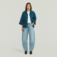 Picture of G-STAR WOMEN'S BARREL 3D LOOSE JEANS SUN FADED PACIFIC BLUE 3