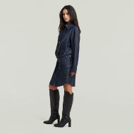 Снимка на G-STAR ДАМСКА РОКЛЯ DROPWAIST DRESS RINSED 2