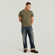 Снимка на G-STAR МЪЖКА БЛУЗА BASE SHRUNKEN SLIM T-SHIRT DK KHAKI 5