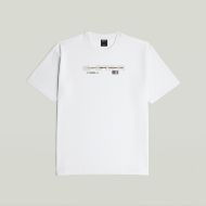Снимка на G-STAR МЪЖКА БЛУЗА MULTI TECHNIQUE RELAXED T-SHIRT WHITE 1