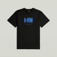 Picture of G-STAR MEN'S FADE GR T-SHIRT DK BLACK 1