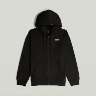 Снимка на G-STAR МЪЖКИ СУИТШЪРТ 89 BACK GR RELAXED HOODED ZIP SWEATER DK BLACK 1