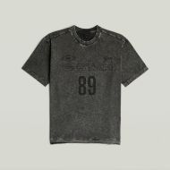 Picture of G-STAR MEN'S MULTI GR WASHED RELAXED T-SHIRT ASFALT GD 1
