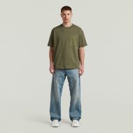 Снимка на G-STAR МЪЖКА БЛУЗА UTILITY WOVEN PKT RELAXED T-SHIRT DARK KHAKI 3