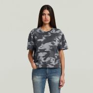 Picture of G-STAR WOMEN'S REGULAR CAMO T-SHIRT KEIAN MOTION CAMO 1